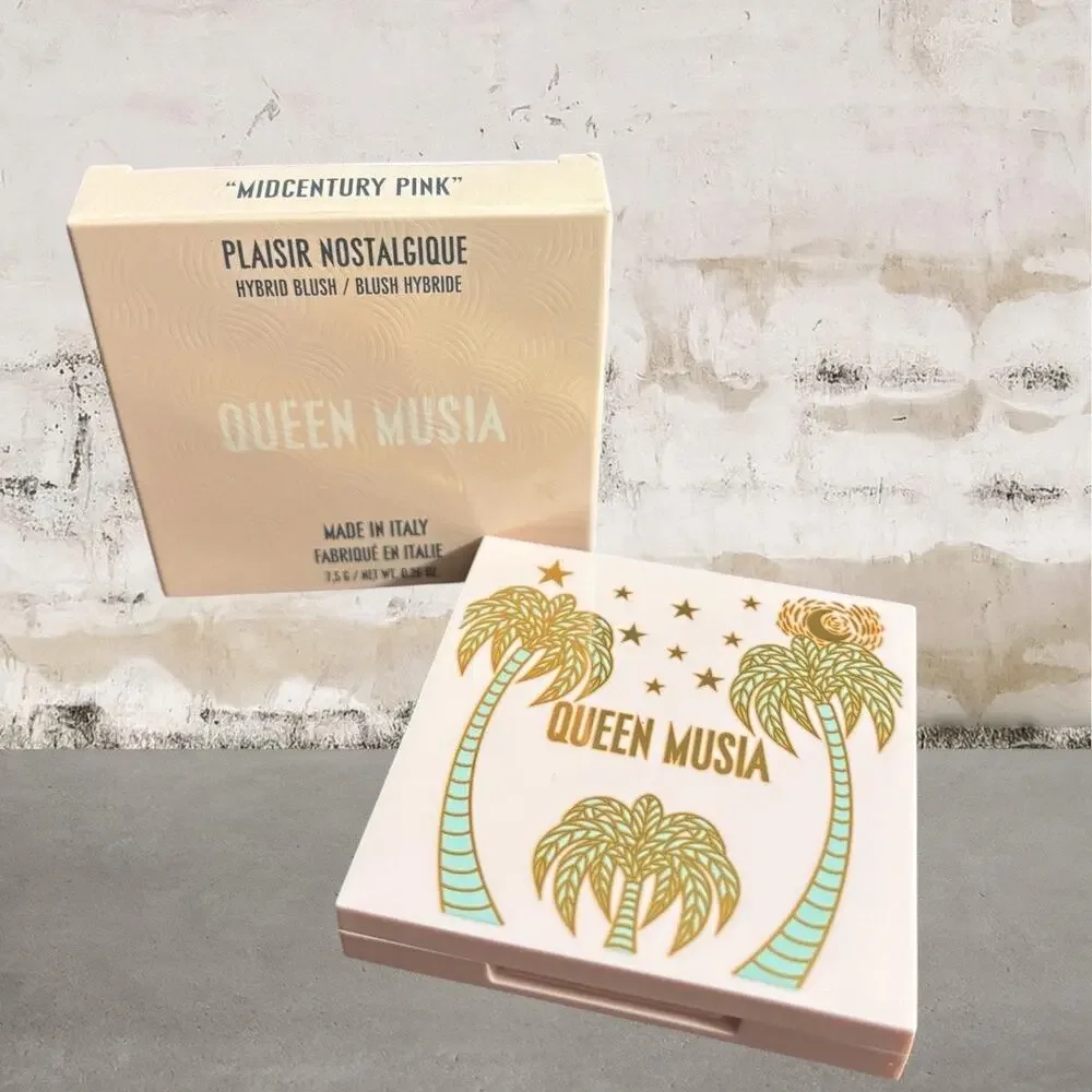 Queen Musia $38 Plaisir Nostalgique Hybrid Blush in Midcentury Pink NIB